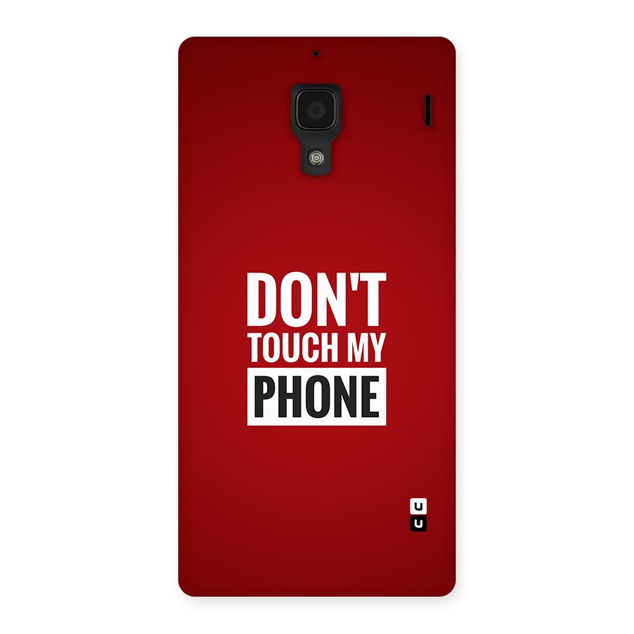 Dare To Touch Back Case for Redmi 1s