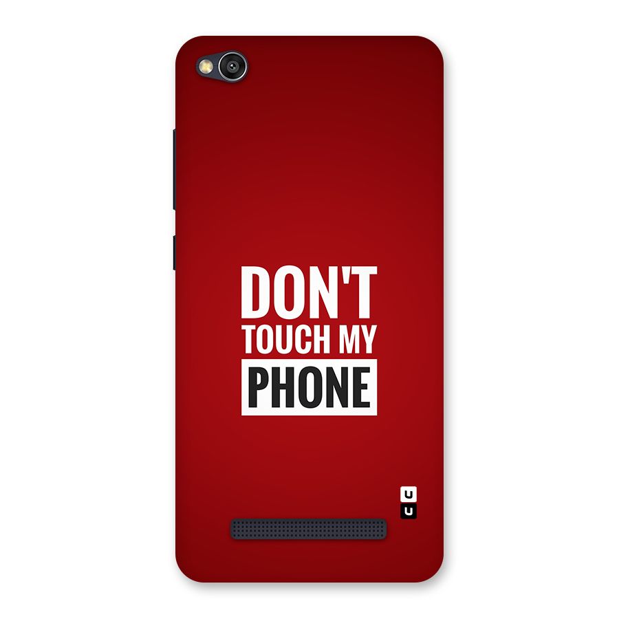Dare To Touch Back Case for Redmi 4A