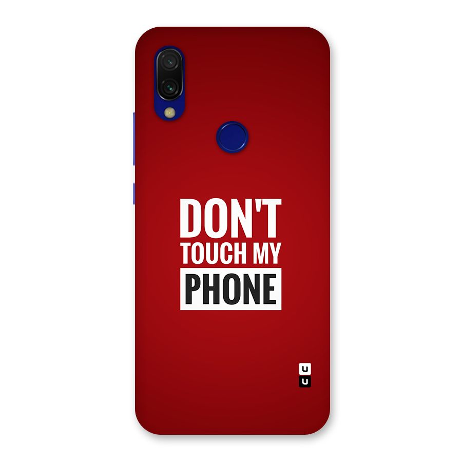 Dare To Touch Back Case for Redmi 7