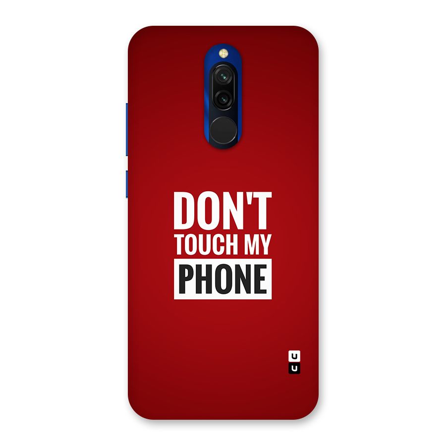 Dare To Touch Back Case for Redmi 8