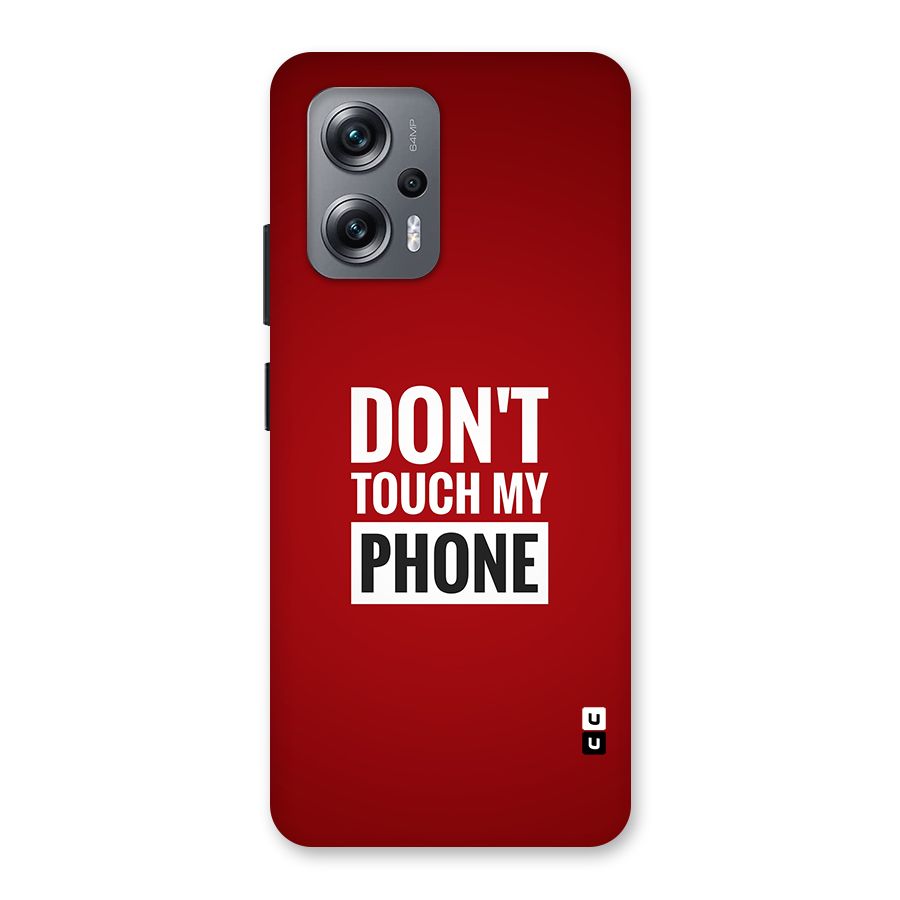 Dare To Touch Back Case for Redmi K50i
