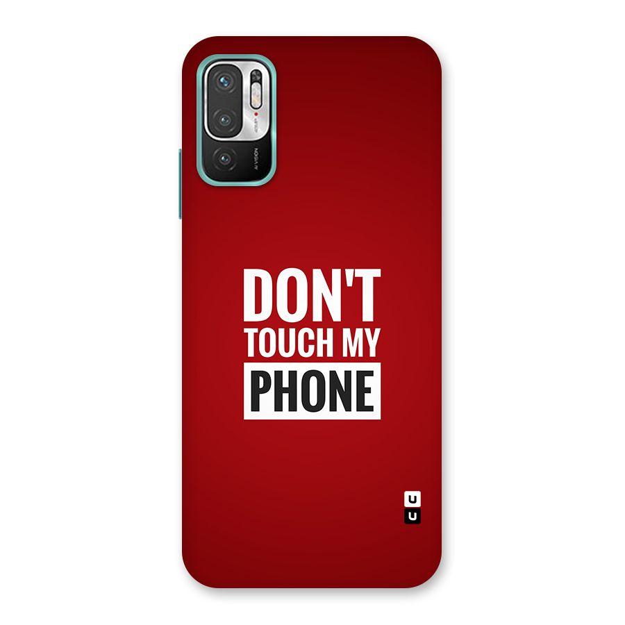 Dare To Touch Back Case for Redmi Note 10T 5G