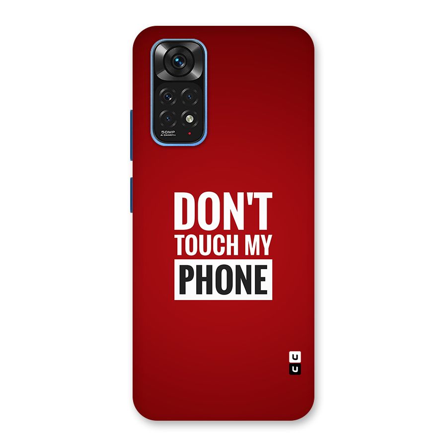 Dare To Touch Back Case for Redmi Note 11S