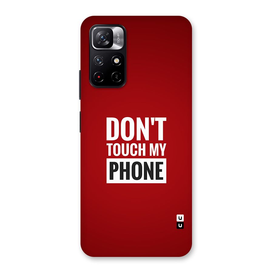 Dare To Touch Back Case for Redmi Note 11T 5G