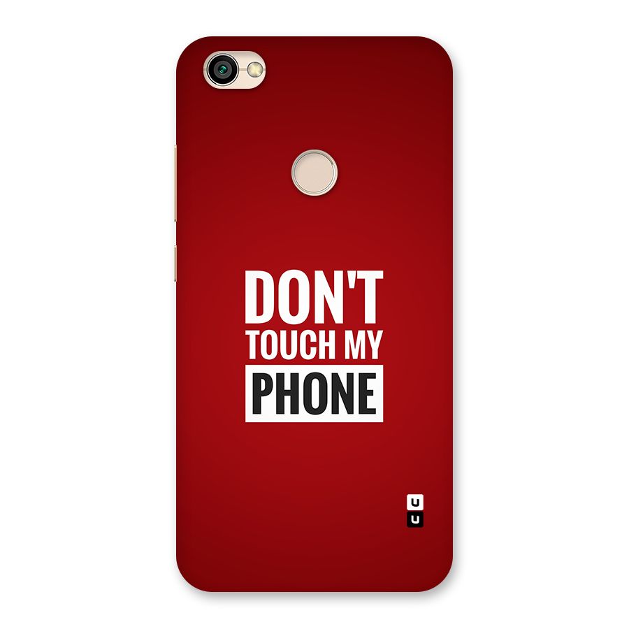 Dare To Touch Back Case for Redmi Y1 2017