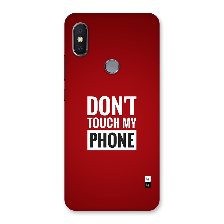 Dare To Touch Back Case for Redmi Y2