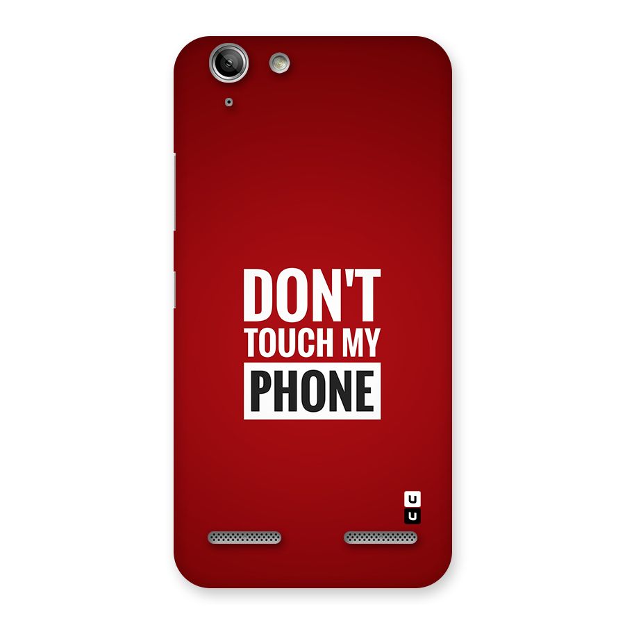 Dare To Touch Back Case for Vibe K5 Plus