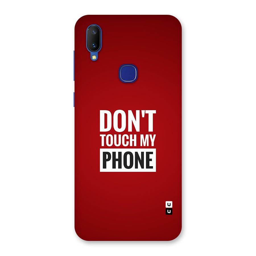 Dare To Touch Back Case for Vivo V11
