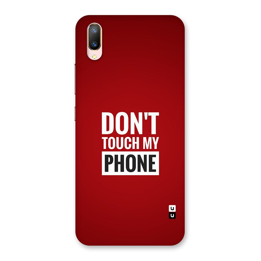 Dare To Touch Back Case for Vivo V11 Pro