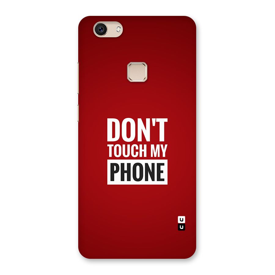 Dare To Touch Back Case for Vivo V7