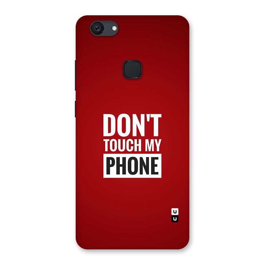 Dare To Touch Back Case for Vivo V7 Plus