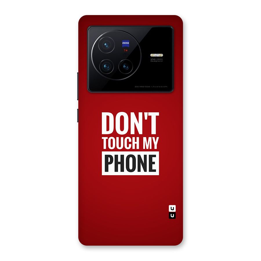 Dare To Touch Back Case for Vivo X80