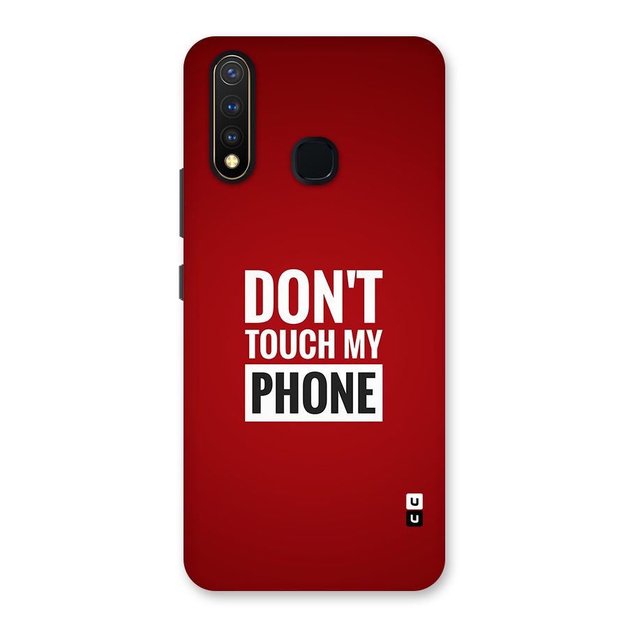 Dare To Touch Back Case for Vivo Y19