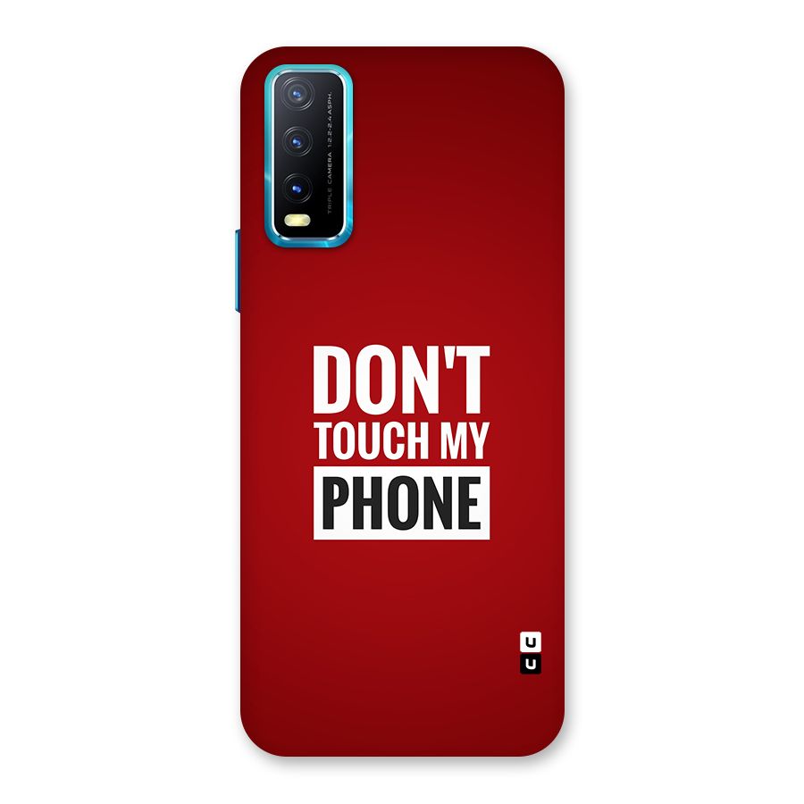 Dare To Touch Back Case for Vivo Y20