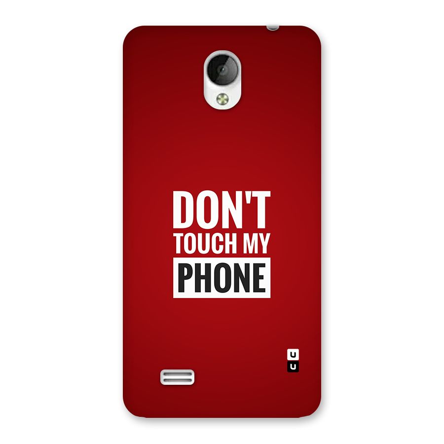 Dare To Touch Back Case for Vivo Y21