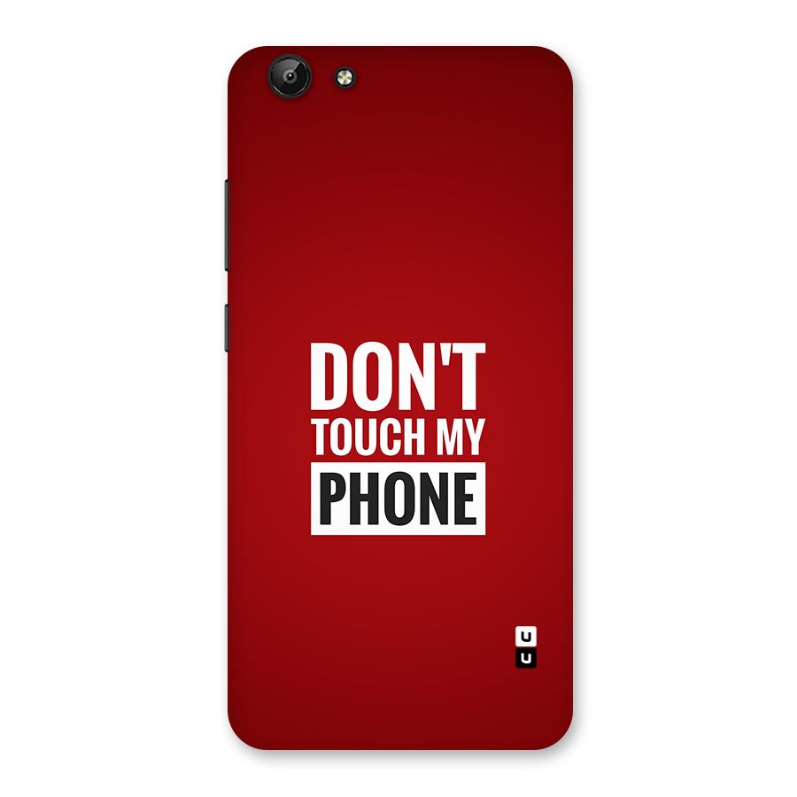 Dare To Touch Back Case for Vivo Y69