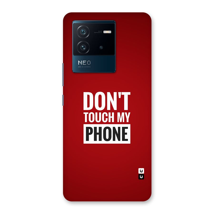 Dare To Touch Back Case for Vivo iQOO Neo 6 5G
