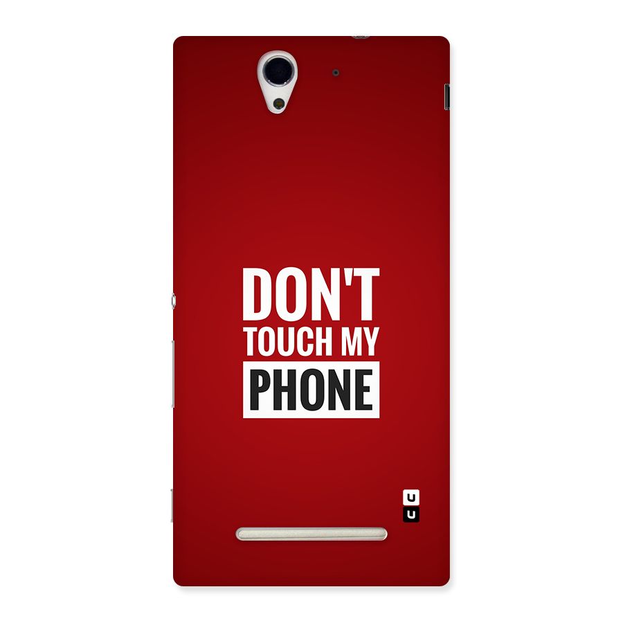 Dare To Touch Back Case for Xperia C3