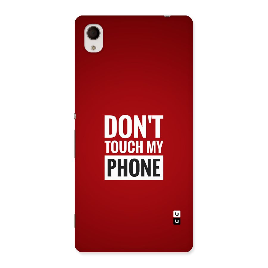 Dare To Touch Back Case for Xperia M4
