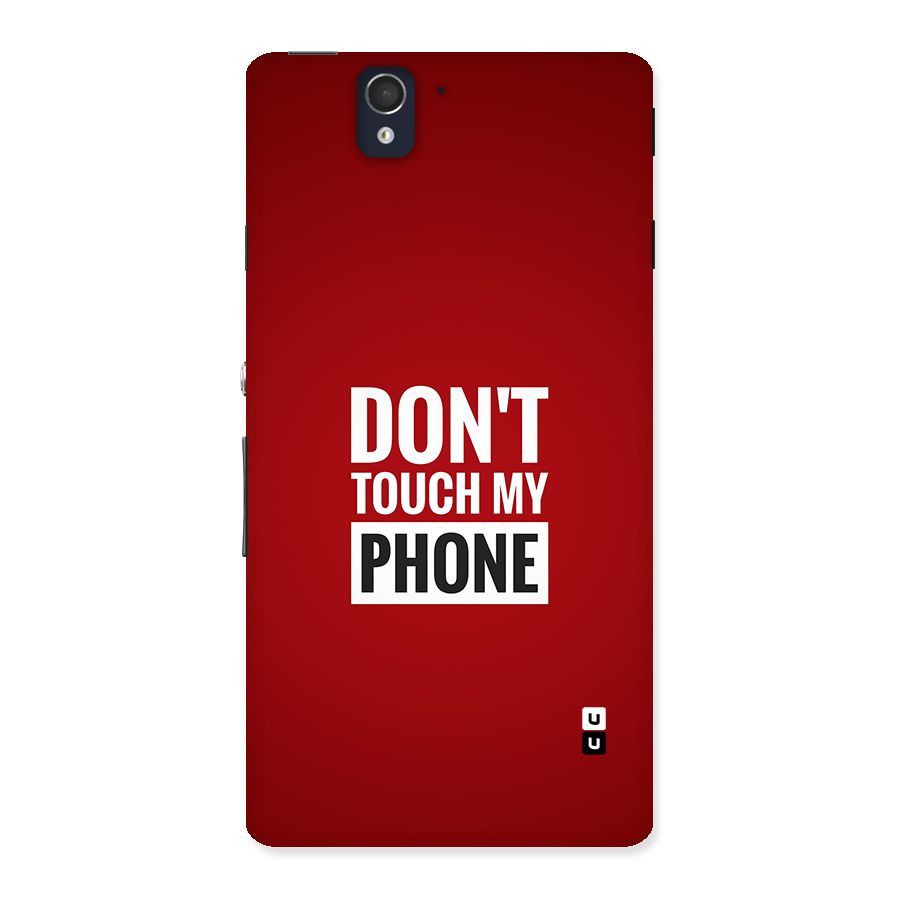 Dare To Touch Back Case for Xperia Z
