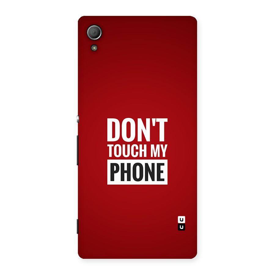Dare To Touch Back Case for Xperia Z3 Plus
