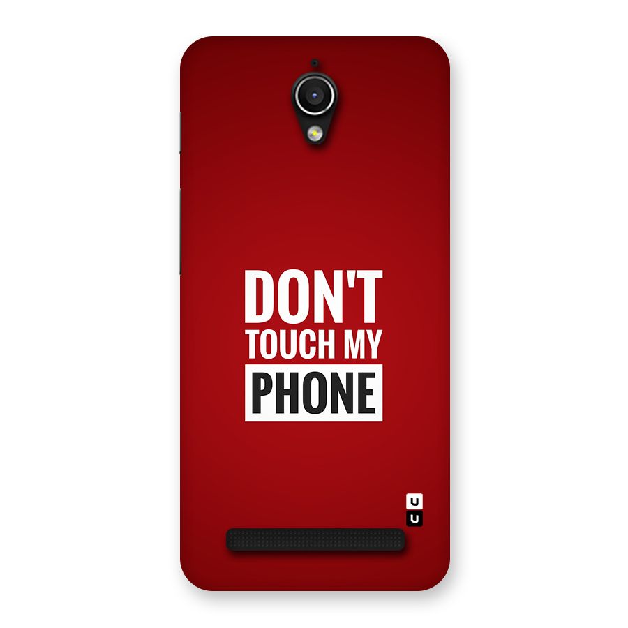 Dare To Touch Back Case for Zenfone Go