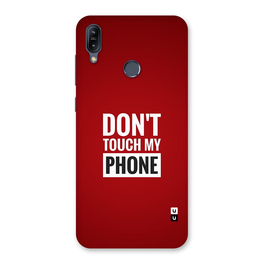 Dare To Touch Back Case for Zenfone Max M2