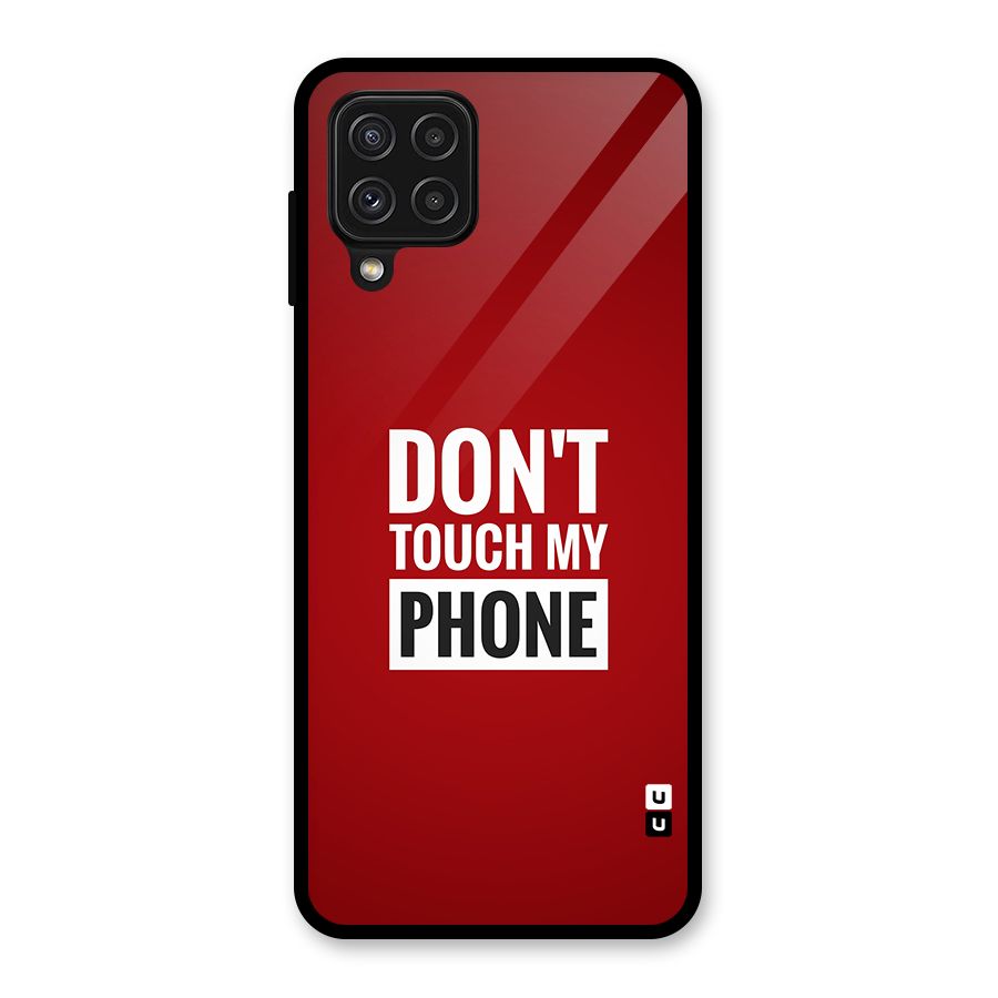 Dare To Touch Glass Back Case for Galaxy A22 4G
