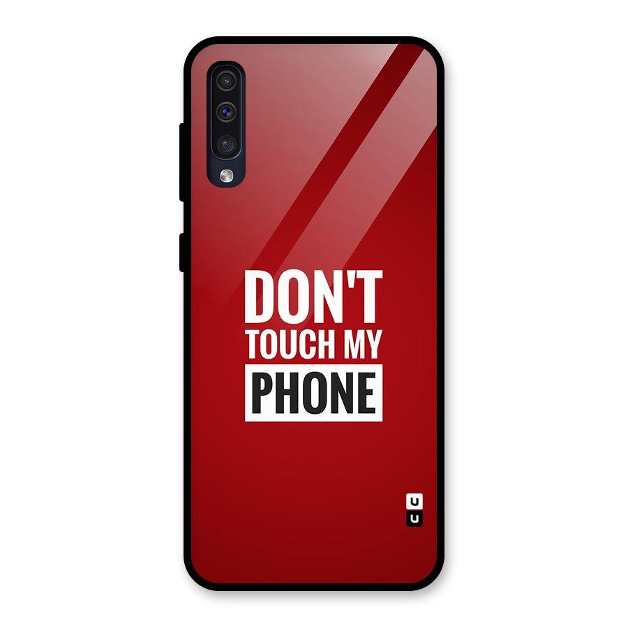 Dare To Touch Glass Back Case for Galaxy A30s
