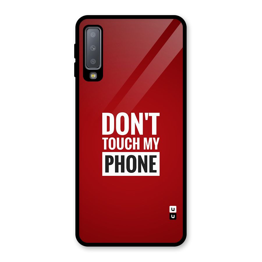 Dare To Touch Glass Back Case for Galaxy A7 (2018)