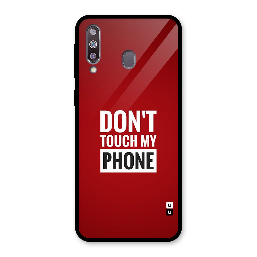 Dare To Touch Glass Back Case for Galaxy M30