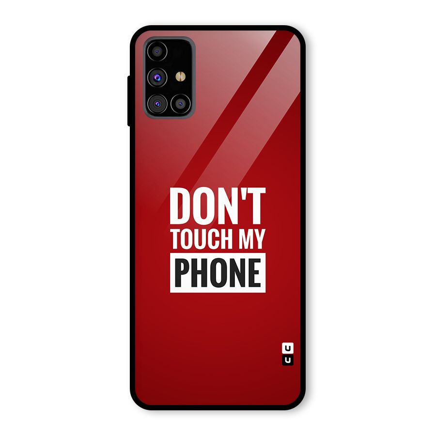 Dare To Touch Glass Back Case for Galaxy M31s