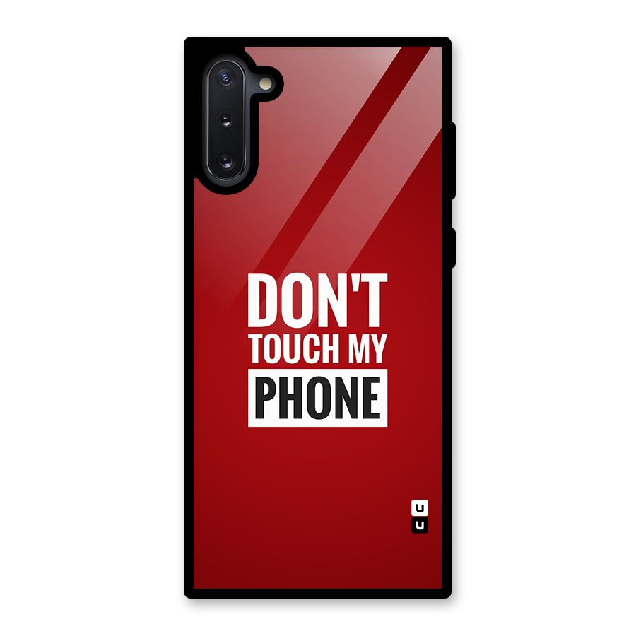 Dare To Touch Glass Back Case for Galaxy Note 10