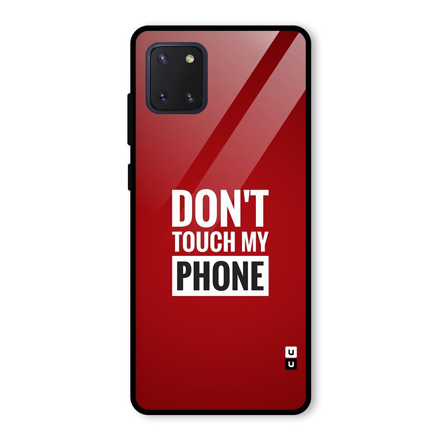 Dare To Touch Glass Back Case for Galaxy Note 10 Lite