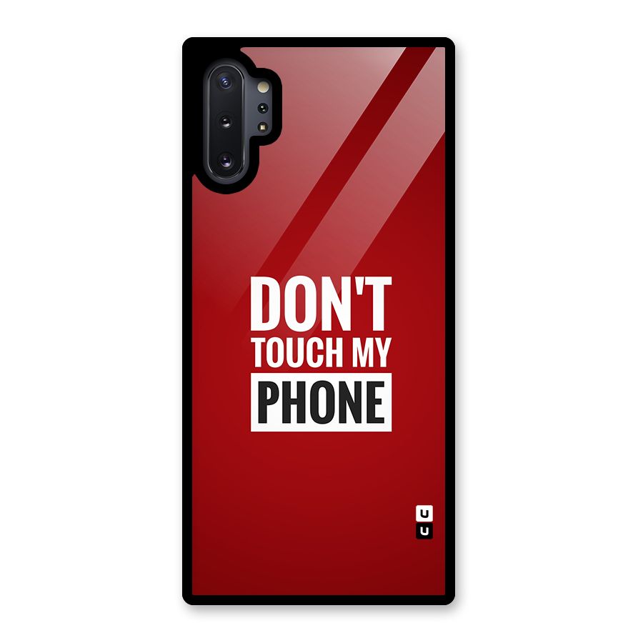 Dare To Touch Glass Back Case for Galaxy Note 10 Plus