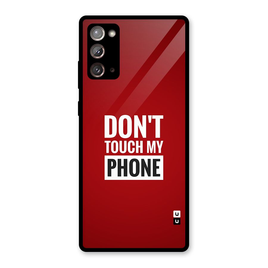 Dare To Touch Glass Back Case for Galaxy Note 20