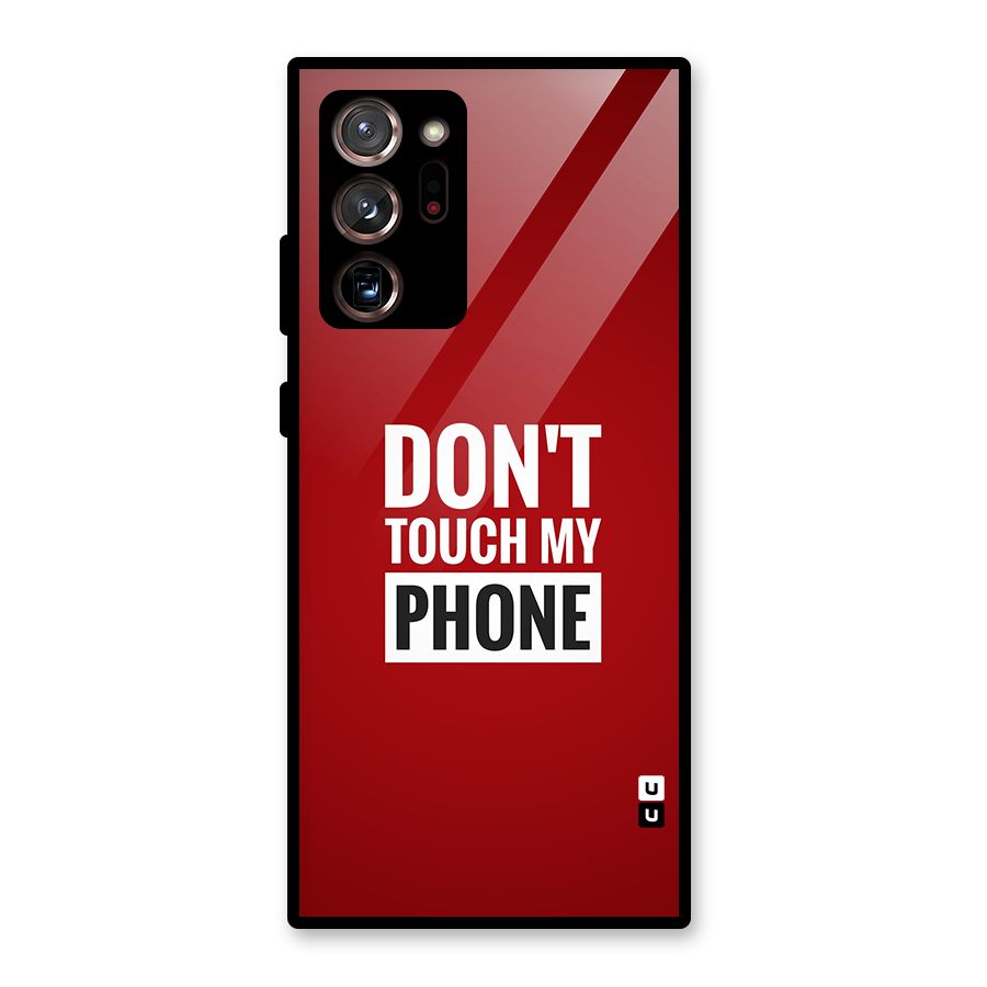 Dare To Touch Glass Back Case for Galaxy Note 20 Ultra