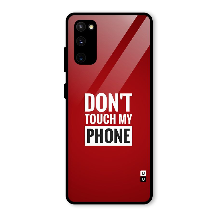 Dare To Touch Glass Back Case for Galaxy S20 FE 5G
