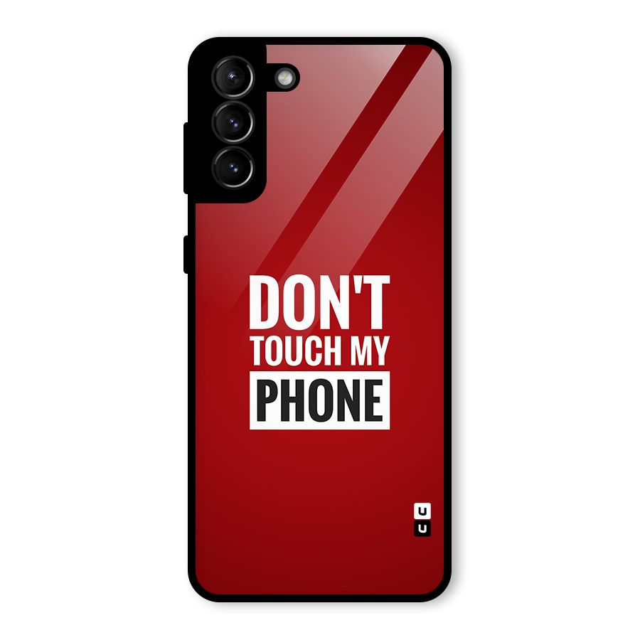 Dare To Touch Glass Back Case for Galaxy S21 Plus