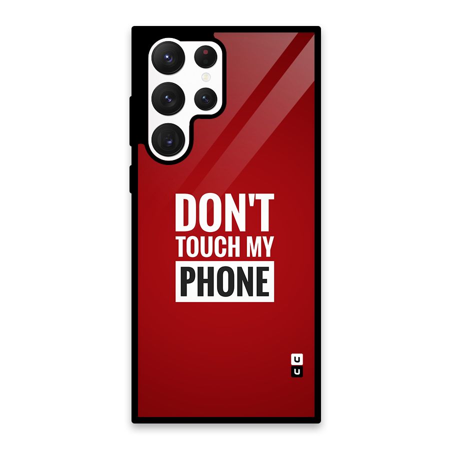 Dare To Touch Glass Back Case for Galaxy S22 Ultra 5G