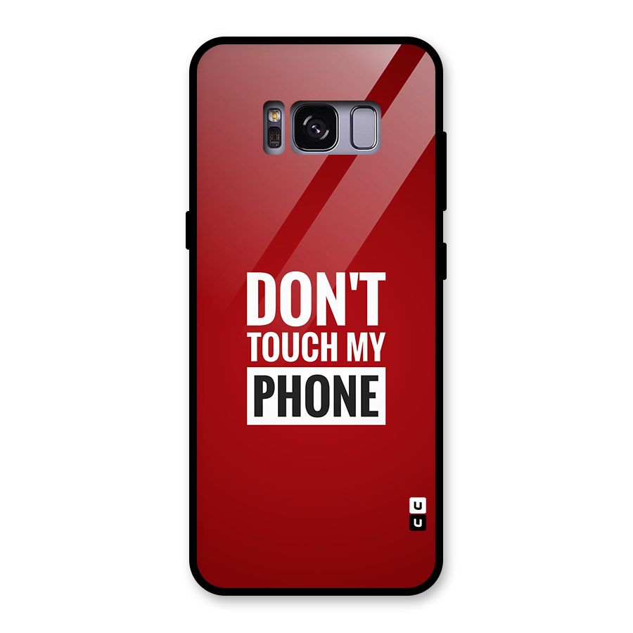 Dare To Touch Glass Back Case for Galaxy S8