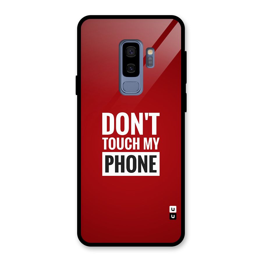 Dare To Touch Glass Back Case for Galaxy S9 Plus
