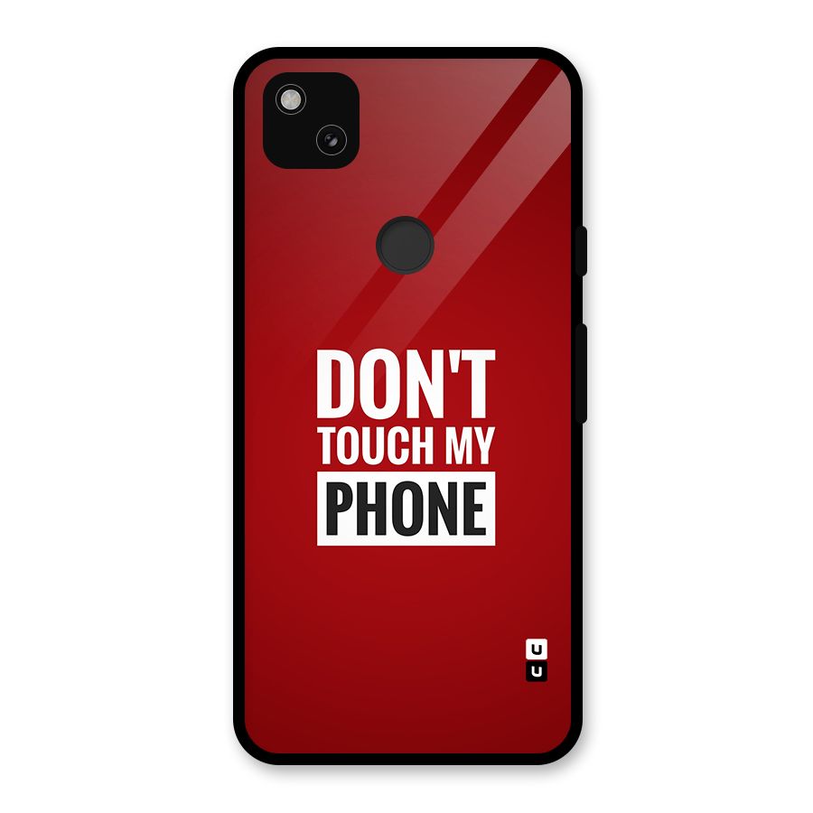 Dare To Touch Glass Back Case for Google Pixel 4a