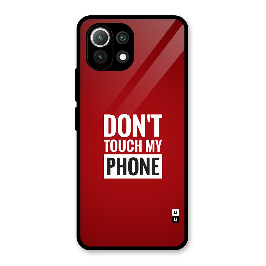 Dare To Touch Glass Back Case for Mi 11 Lite NE 5G