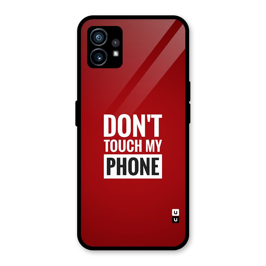 Dare To Touch Glass Back Case for Nothing Phone 1