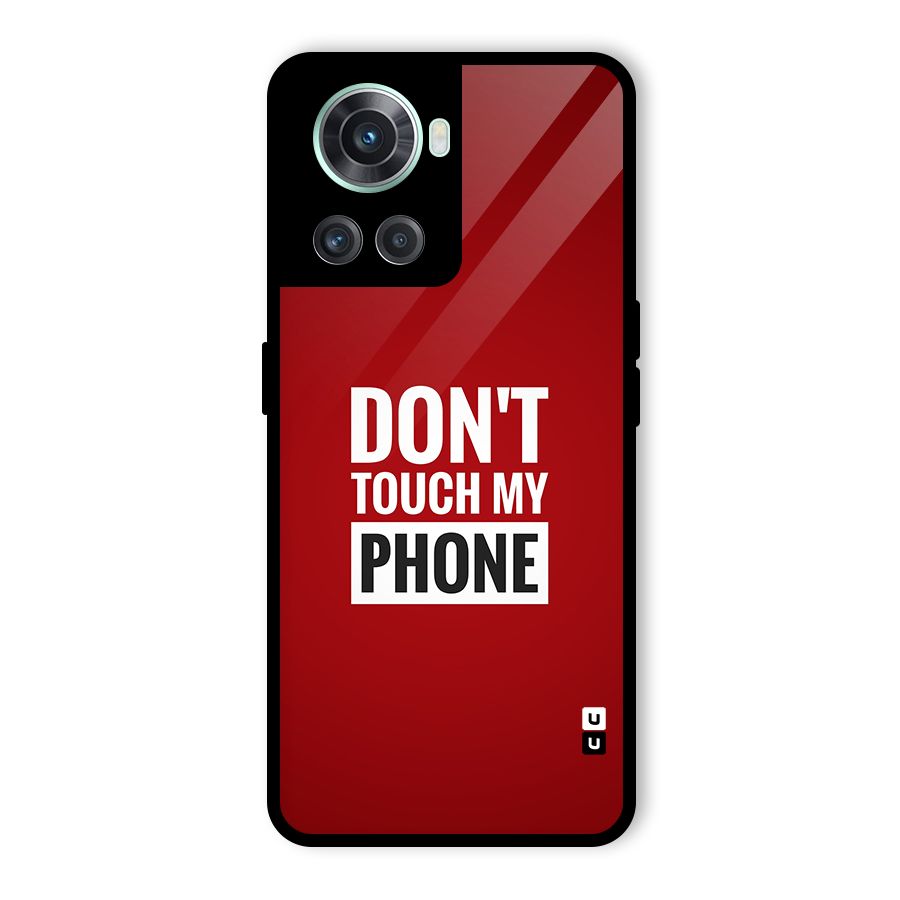 Dare To Touch Glass Back Case for OnePlus 10R
