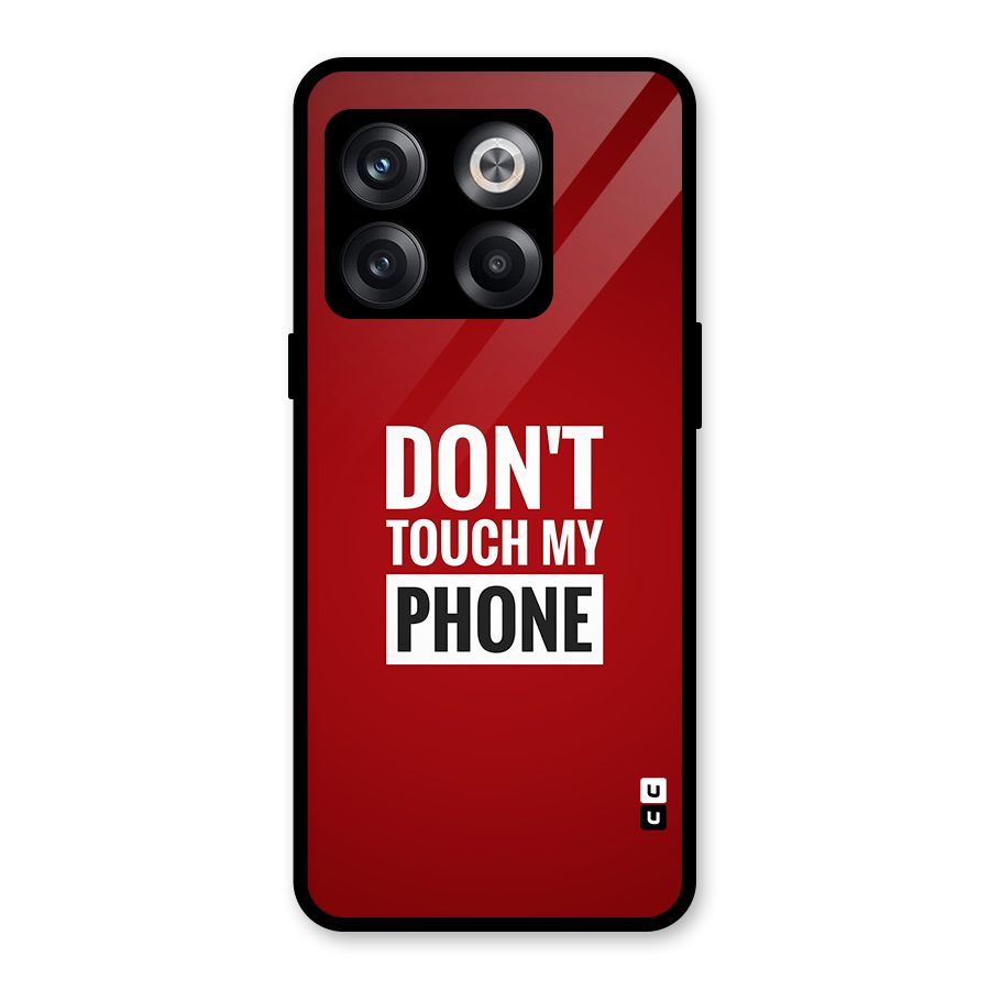 Dare To Touch Glass Back Case for OnePlus 10T