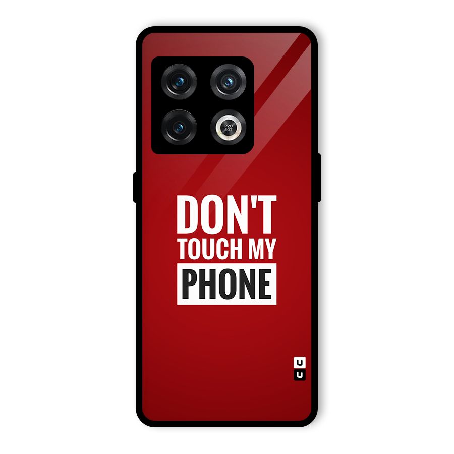 Dare To Touch Glass Back Case for OnePlus 10 Pro 5G