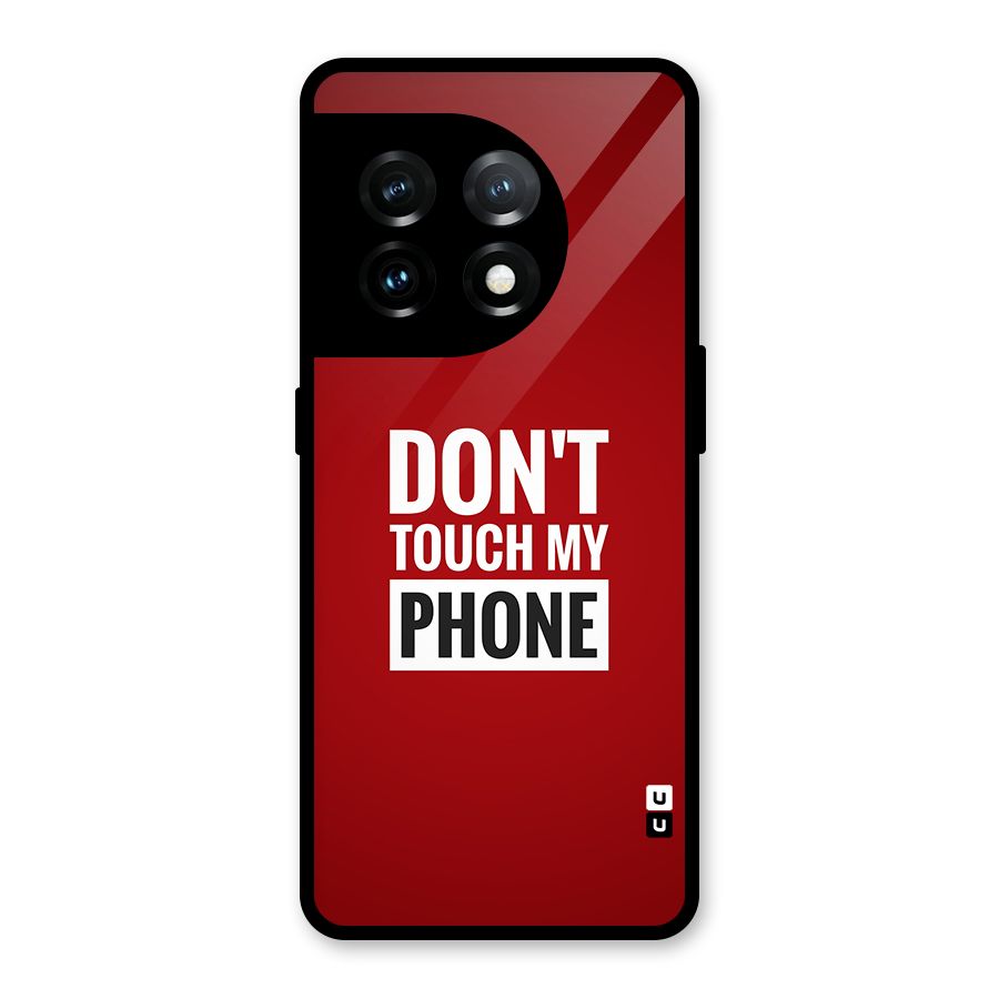Dare To Touch Glass Back Case for OnePlus 11