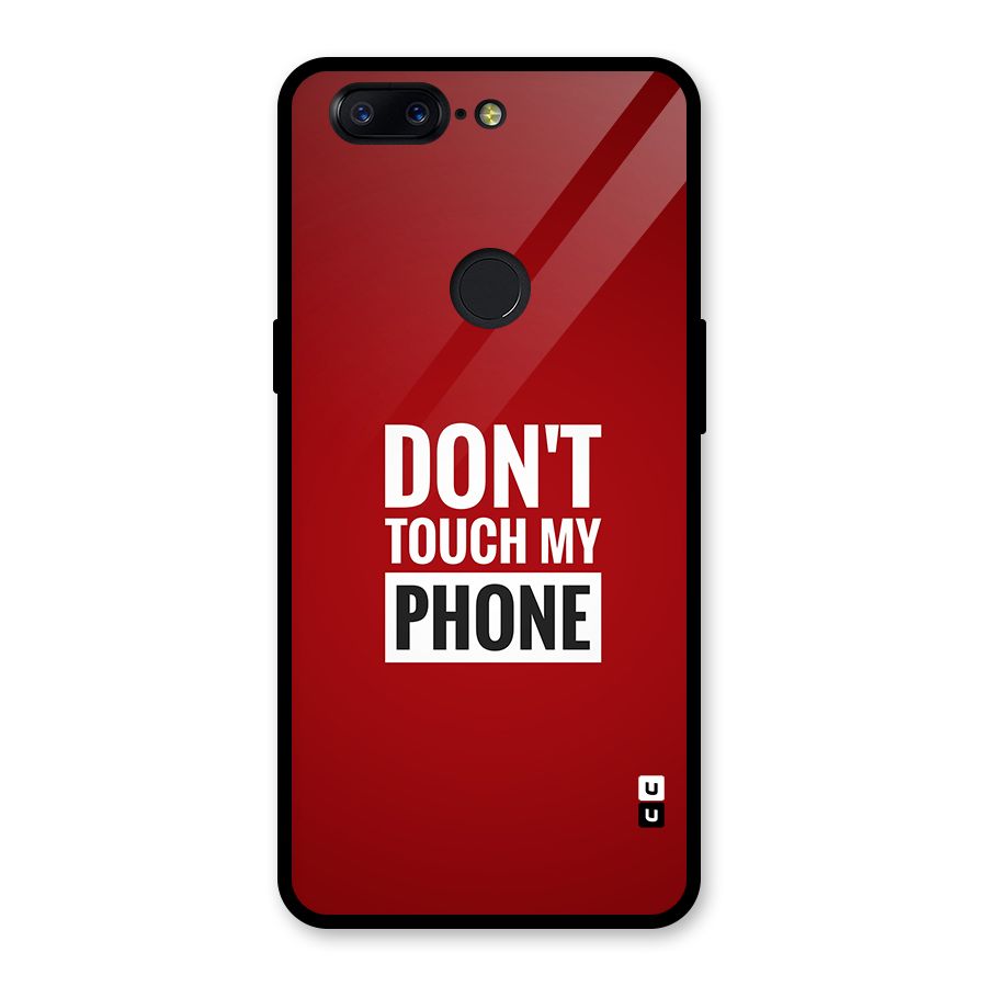 Dare To Touch Glass Back Case for OnePlus 5T